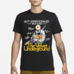 The Velvet Underground Fan 60th Anniversary Thank You For The Memories 1964-2024 Shirt