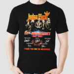 Judas Priest 55th Anniversary 1969-2024 Thank You For The Memories Signatures Shirt