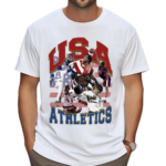 Nice USA Athletics Almost Friday Shirt