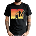 MTV Music Television True Fan Lover Music Shirt