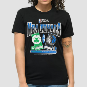 Boston Celtics And Dallas Mavericks 2024 NBA Finals Matchup Drive To The Basket Shirt