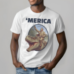 Teddy Roosevelt Allosaurus TR Merica Shirt