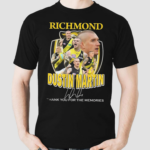 Richmond Dustin Martin Thank You For The Memories Signature Shirt