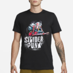 Spider Punk Web Slinging Rockstar Shirt