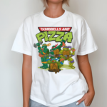 Ninja Turtle Fitness Dumbbells And Pizza