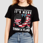 Davis Honoring All Who Served More Than A Flag 2024 Shirt