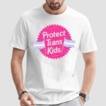 Jewelz Personality Protect Trans Kids Megamikoart Pride Shirt