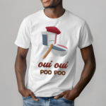 Snazzyseagull Oui Oui Poo Poo French Toilet Shirt