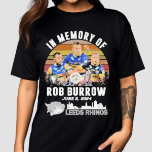 In Memory Of Rob Burrow June 2 2024 Leeds Rhinos Shirt