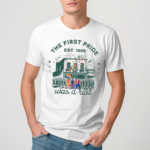 Womens The First Pride Was A Riot Rainbow LGBTQ Shirt