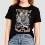 Powerwolf Wolf Vs Angel Metal Est Religio Shirt