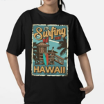 Its Surfing Time Hawaii The Landing World Shirt