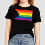 Nina Paley Pride Restored Flag Shirt