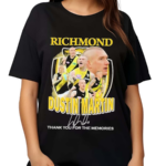 Richmond Dustin Martin Thank You For The Memories Signature Shirt