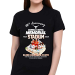 100th Anniversary 1924 – 2024 Darrell K Royal Memorial Stadium Bleed Orange And White Shirt