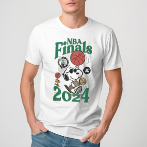Snoopy NBA Finals 2024 Boston Celtics Unisex Shirt