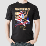 Anniversary 60th Year 1964-2024 Bruce Springsteen Thank You For The Memories Shirt