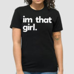 Jordan Chiles Wearing I m That Girl Shirt