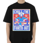 Chill The Fourth Out Patriotic Cowgirl Shirt