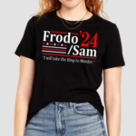 Viggo Mortensen Wearing Frodo And Sam 2024 I Will Take The Ring To Mordor Shirt