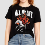 Fallinginreverse Store All My Life Reaper Horse Shirt