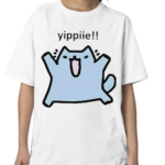 Silly Nub Cat Yippie Shirt