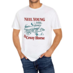 70s Vintage Neil Young And Crazy Horse Shirt