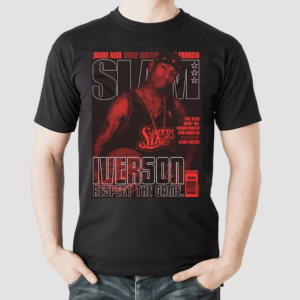 Slam Mural Allen Iverson Respect The Game Shirt