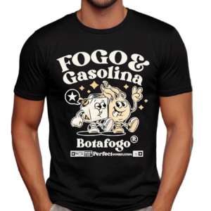 Cropped Fogo E Gasolina Botafogo Shirt