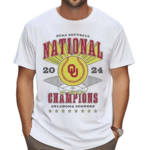 Oklahoma Sooners Softball 2024 National Champs Ringer Shirt