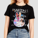 Maroon 5 30th Anniversary Collection Fan Guitar Shirt