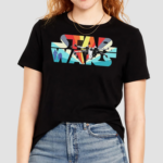 X Wing Star Wars logo shirt