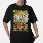 Mash 4077 52th Anniversary 1972-2024 Thank You For The Memories Shirt