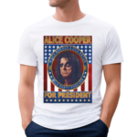 Vintage Alice Cooper For President Shirt