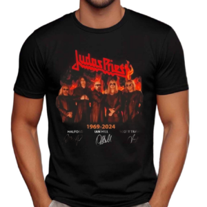 Judas Priest 1969 2024 Signatures Shirt