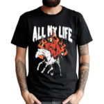 Death All My Life Reaper Horse Painting Shirt