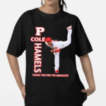 P Cole Hamels Thank You For The Mamories Shirt