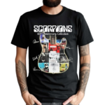 Scorpions 60th Anniversary Collection Best Albums Rock Fan Signatures Shirt