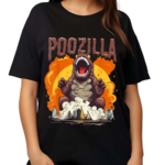 Poozilla Explosive Monstrous Diarrhea Poop Meme Shirt