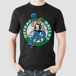 Boston Celtics riding horse beat Dallas Mavericks shirt