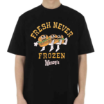 Wendy’s Fresh Never Frozen Cartoon Shirt