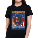 Vintage Alice Cooper For President Shirt