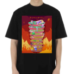 Funny Hell Is Real And This Is What It Looks Like By Adult Swim 9 Levels Of Hell Shirt