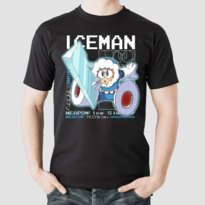 Mega Man Capcom Iceman Large Shirt