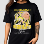 Richmond Dustin Martin Thank You For The Memories Shirt