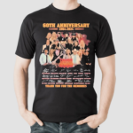 60th Anniversary 1964 2024 Lynyrd Skynyrd Thank You For The Memories Shirt