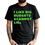 I Like Big Budgets And Cannot Lie Green 2024 Shirt