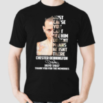 Chester Bennington 1976-2017 Thank You for The Memories Shirt