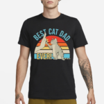 Best Cat Dad Ever Vintage Shirt