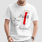 West Wilson Wearing All Dogs Go To Heaven Sausage Shirt